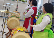 [공립명지치매전문주야간보호센터] 장구공연 관람